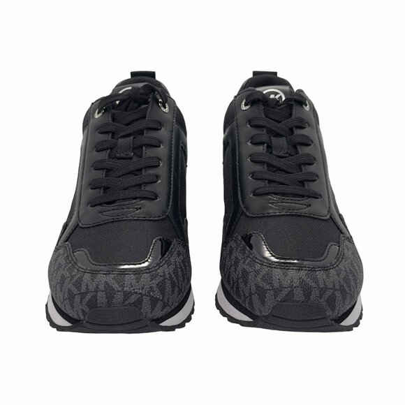 ✨MICHAEL KORS Wilma Trainer Sz 7 Women's shoes Casual Sneakers Black 49S1WIFS1D✨ - Picture 3 of 9